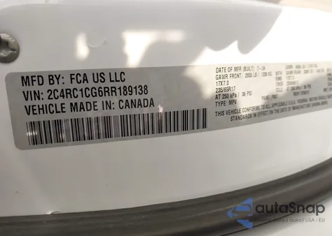 2024 Chrysler Voyager Lx from USA, damaged, VIN 2C4RC1CG6RR189138